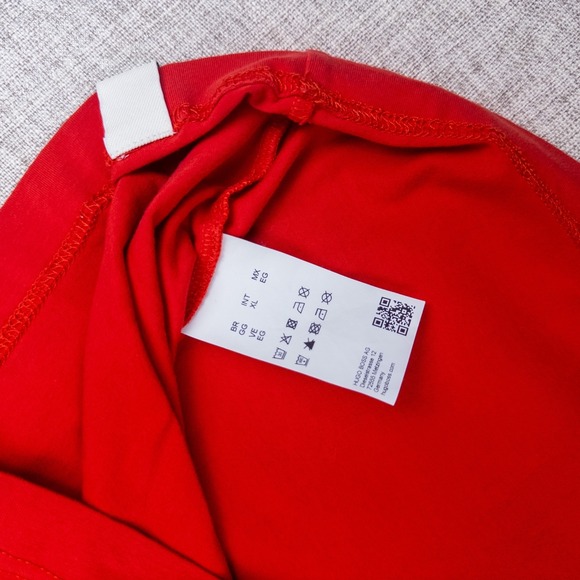 BOSS x Russell Athletic BOSS ATHLETIC Red Logo T-Shirt Mens XL - Picture 12 of 14